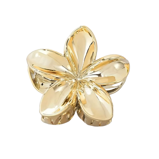 Gold Flower Hair Clip