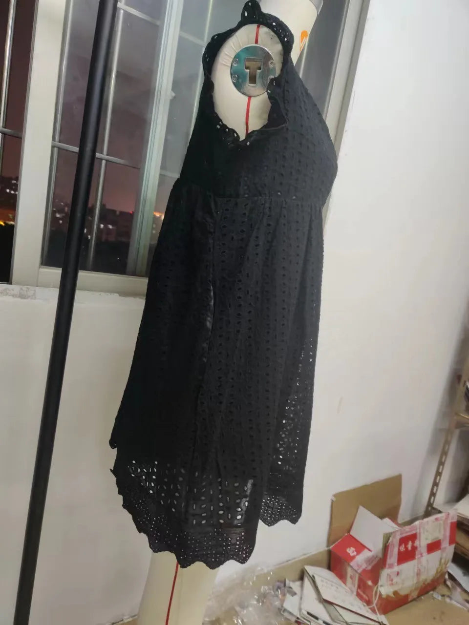 Modern, elegant, and sensual women's summer dress