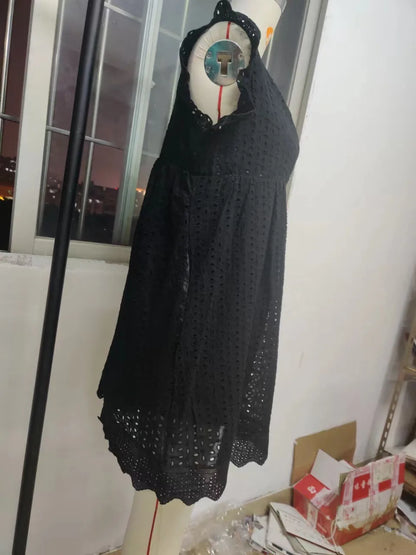 Modern, elegant, and sensual women's summer dress