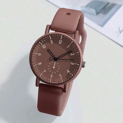 Women Fashion Casual Silicone Quartz Watches for Women