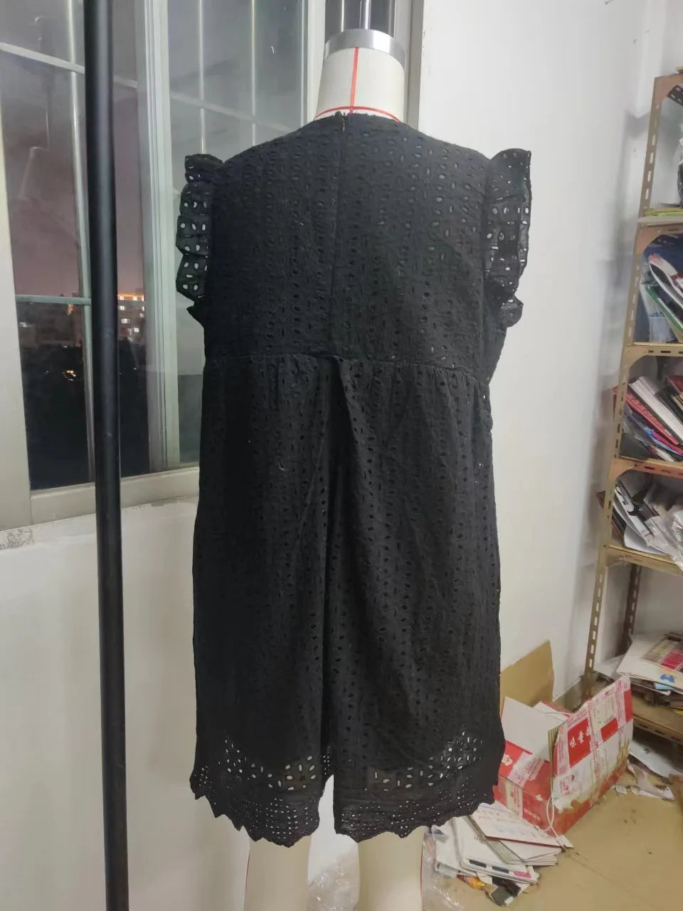 Modern, elegant, and sensual women's summer dress