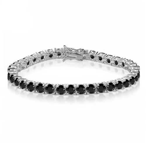Black Rhinestone Bracelet